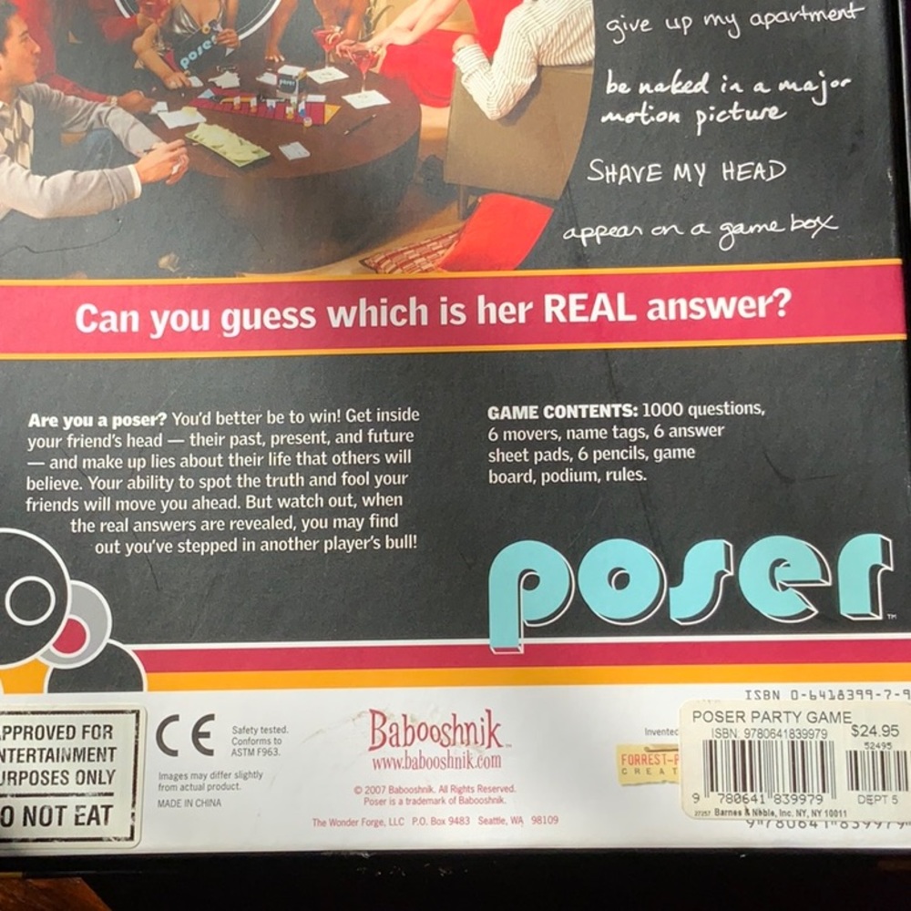 Game night Poser - Picture 4 of 4